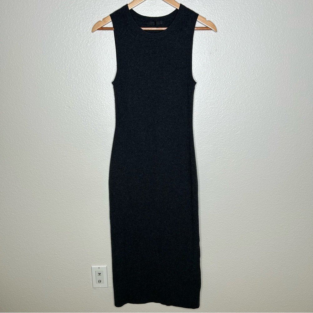 Jenni Kayne Sleeveless Sweater Dress grey small